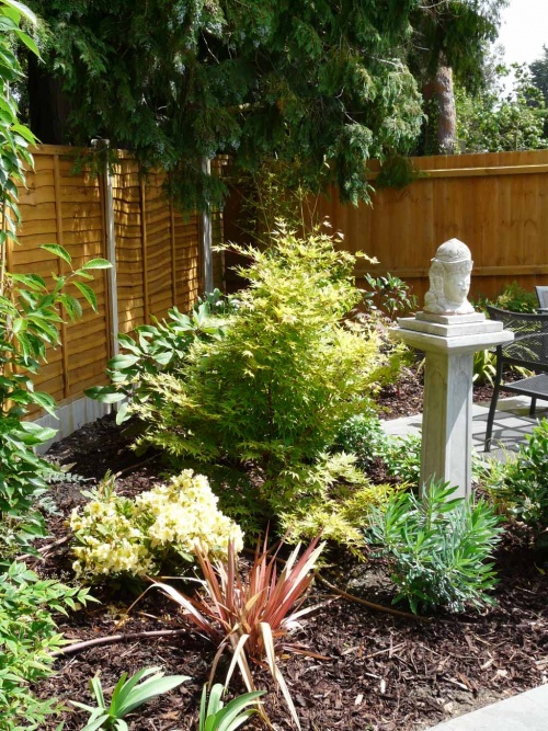 There is now a journey and interest through the garden.