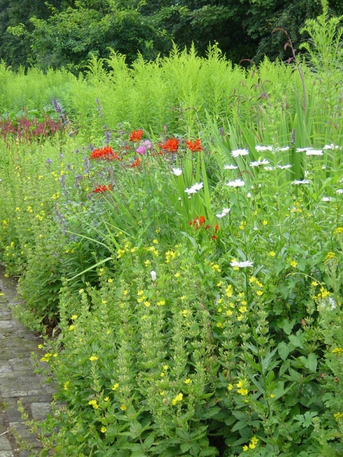 Traditional herbaceous border