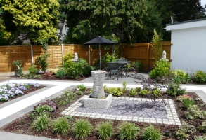 Now a cool inviting space to relax and entertain in.