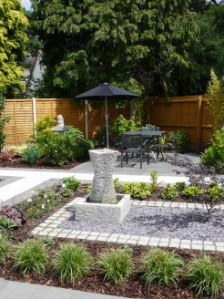 Now a cool inviting space to relax and entertain in.